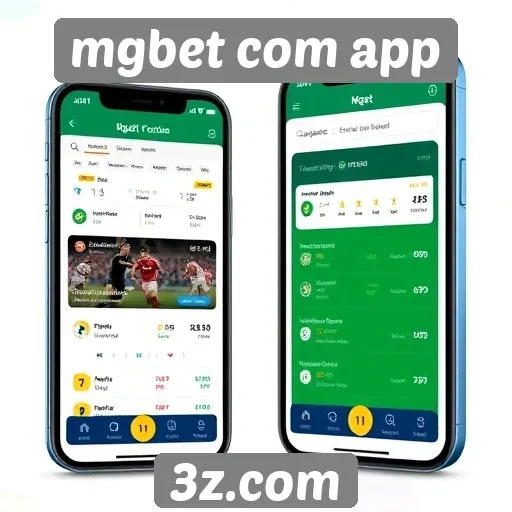 Visão geral do aplicativo MGBet para apostas online